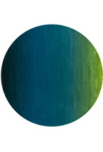 Round Rug Under Water Color gradients