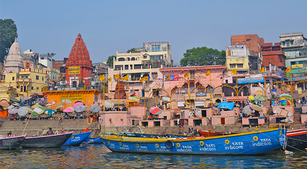 Les bords du Gange