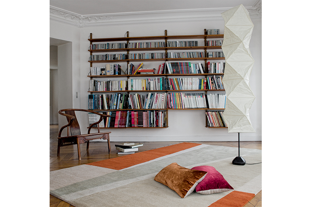 DIACASAN EDITION_COLLECTIONS_NEPALESE RUGS_EN_1.jpg Rug from the Nepalese Rugs Collection in a typical parisian apartment