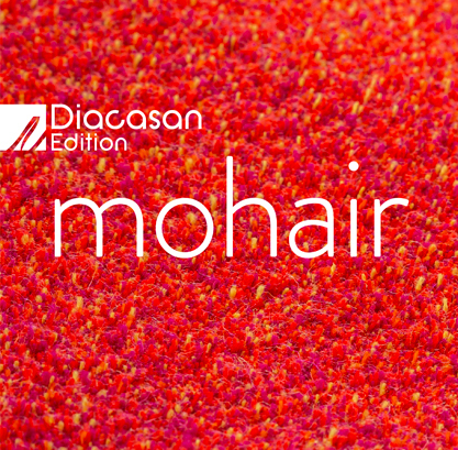 Tapis en mohair rouge, nouveauté !
