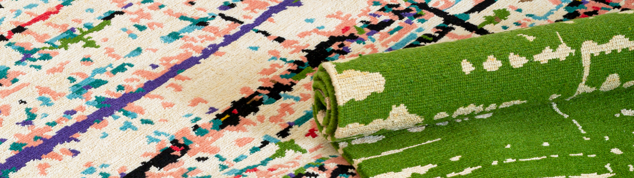 2 rugs by Diacasan Edition
