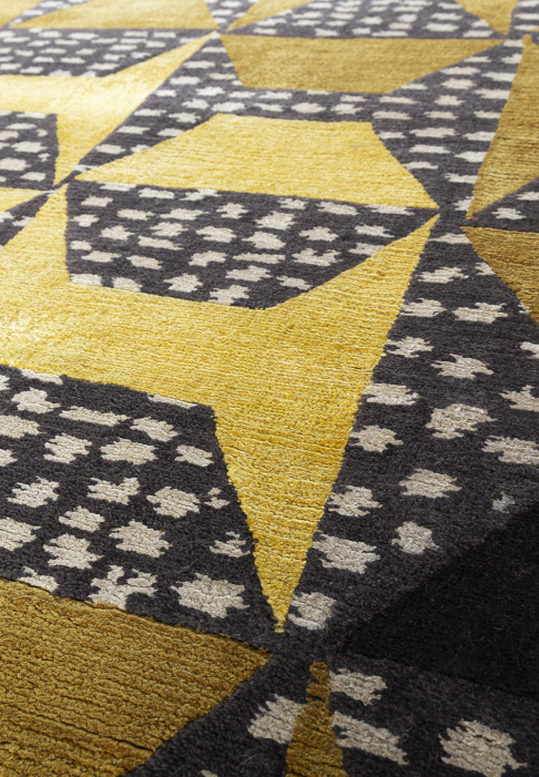 Contemporary Classic Wool Rug, close-up