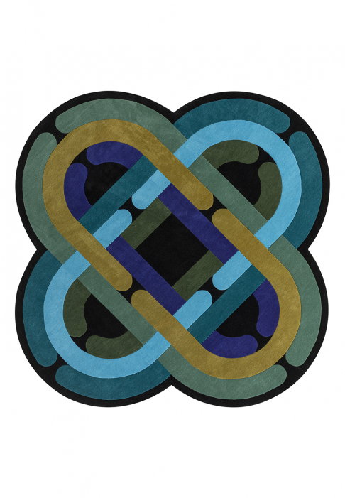 RUG-MINOTOR-NEF-EMERAUDE.jpg Rug with geometric lines, nef shape