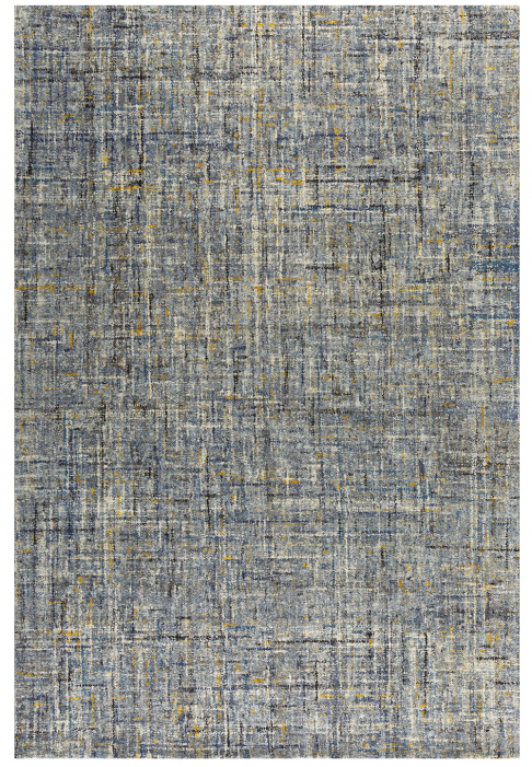 Dynamic Monochrome Wool Rug