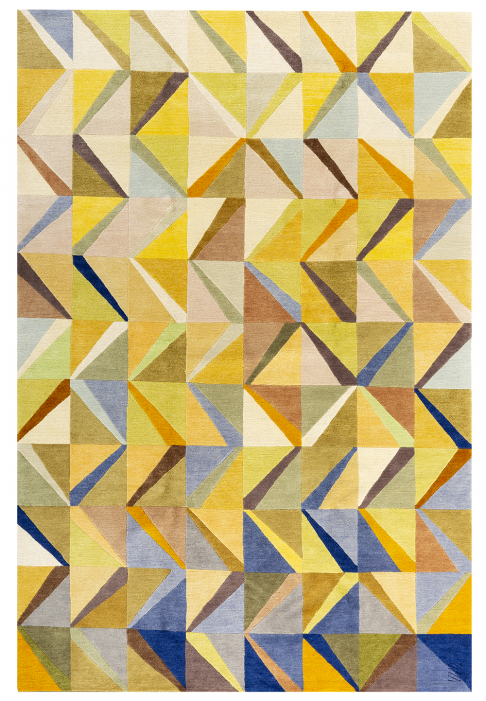 Tapis Contemporain Classique en laine