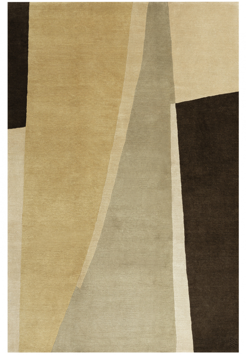 Tapis Contemporain Classique en laine