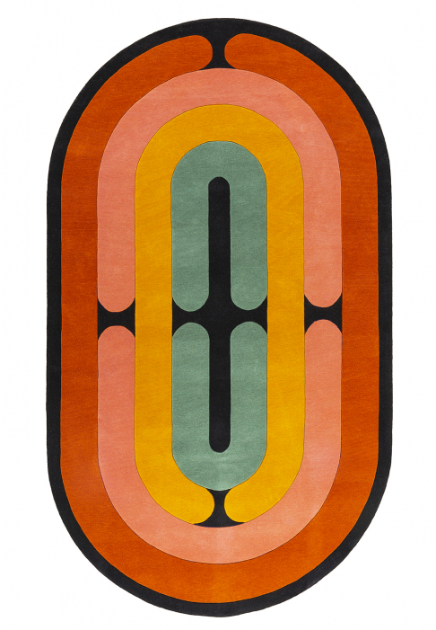 TAPIS-MINOTOR-OBLONG-CUIVRE.jpg Tapis oblong à lignes géométriques