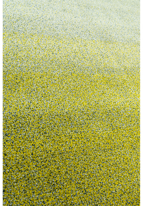 Tapis gradients de couleurs Toundra, détail gros plan