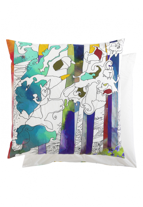 Large floor cushion Kokoon white