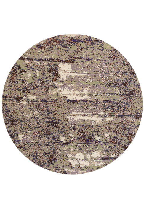 RUG-BRICKS-ROND-LICHEN.jpg A Rug where dreamlike visions and faraway worlds intertwine
