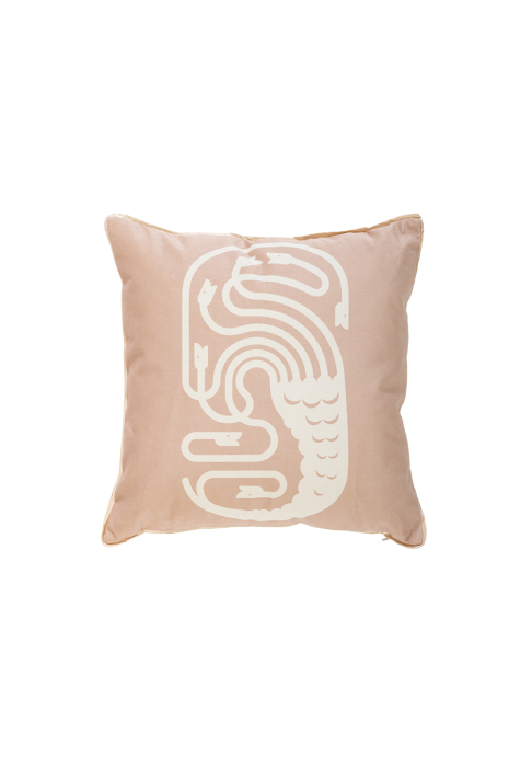 COUSSIN_BESTIAIRE_HYDRE_camee_2.jpg Square cushion with Hydra pattern