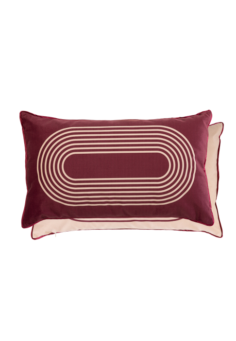 COUSSIN_BESTIAIRE_OLYMPIE_carmin_1.jpg Rectangular cushion with graphic pattern