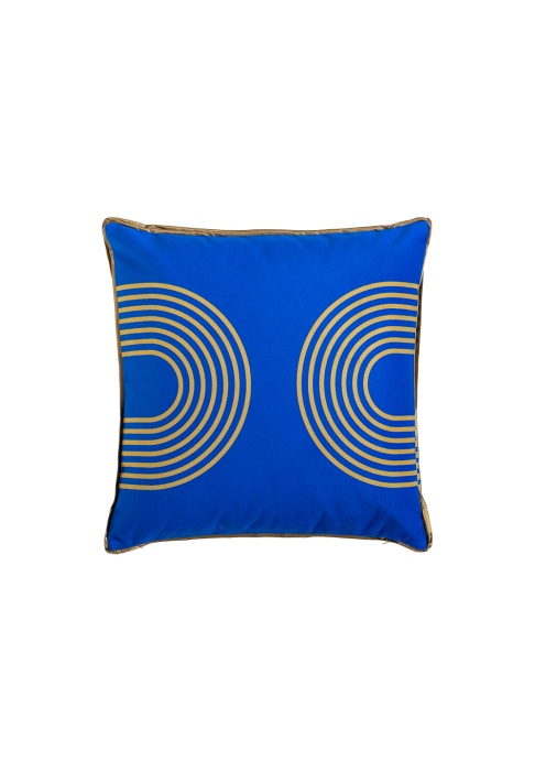 Coussin carré motif graphique