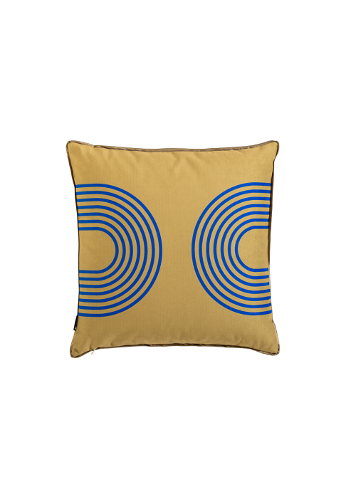Coussin carré motif graphique