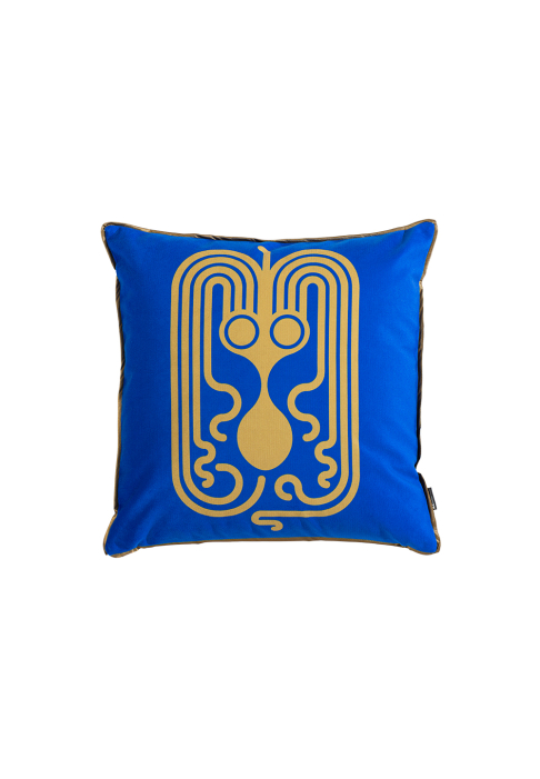Coussin carré motif Poulpe