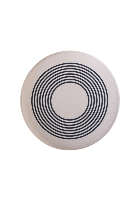 POUF_BESTIAIRE_rond_SCARAB_nacre_2.jpg Round footstool Scarab pattern