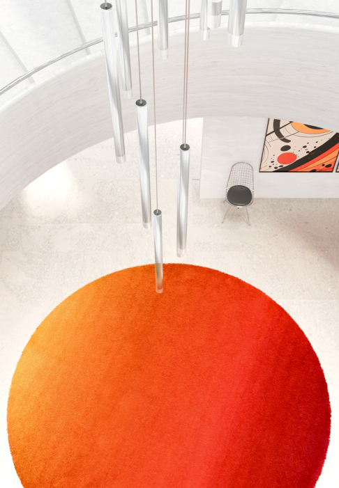 Solaris Rug in a museum