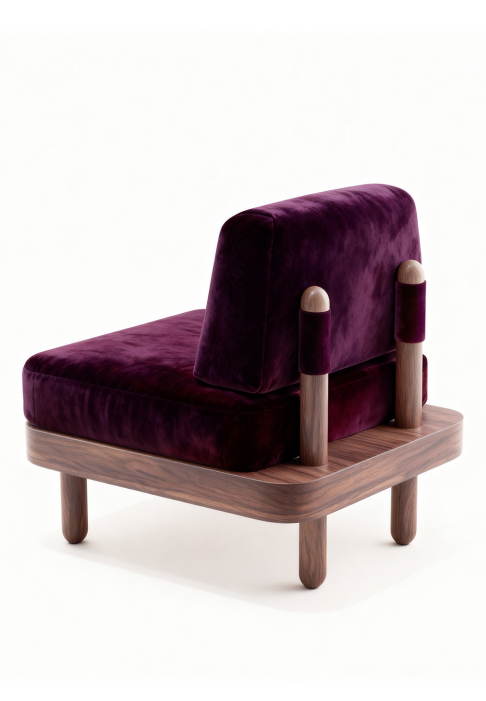 LUKAN_Aubergine_2.jpg Chauffeuse LUKAN couleur aubergine