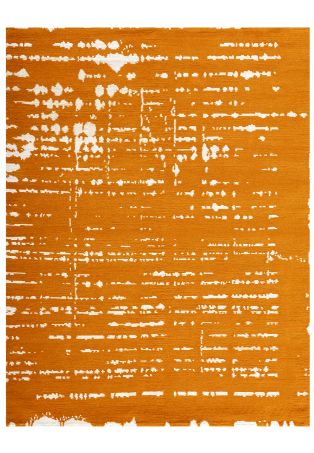 Tapis rectangulaire couleur exubérance laine et chanvre