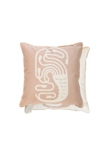 Square cushion with Hydra pattern